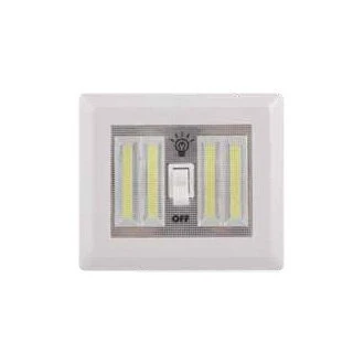 AP Products® 025-040 - Glow Max Series Rectangular 400 Lm Surface Mount LED Double Bulbs Overhead Light With Switch