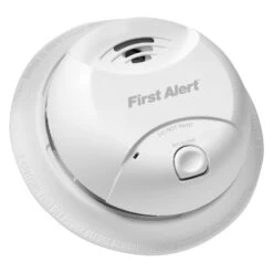 First Alert® - Battery White Surface Mount Smoke Alarm