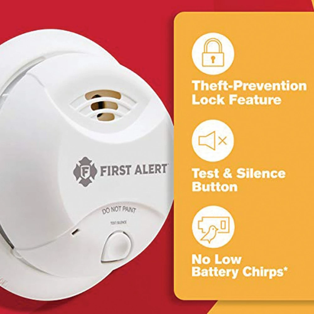 First Alert® - Battery White Surface Mount Smoke Alarm - Image 3