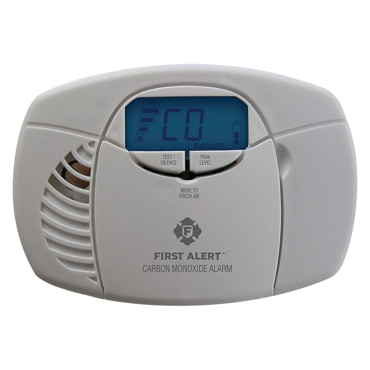 First Alert® - Battery White Carbon Monoxide Alarm With Digital Display - Image 2