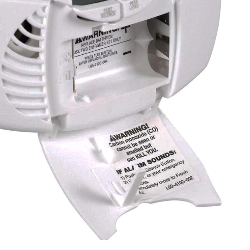 First Alert® - Battery White Carbon Monoxide Alarm With Digital Display - Image 7