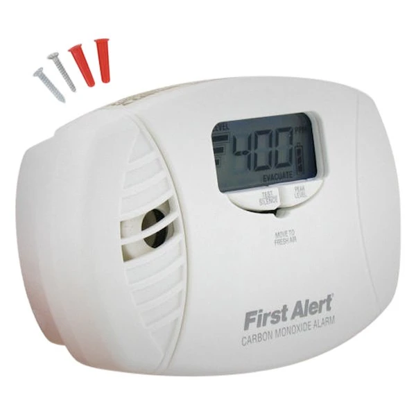 First Alert® - Plug-in White Carbon Monoxide Alarm With Battery Backup & Digital Display - Image 8