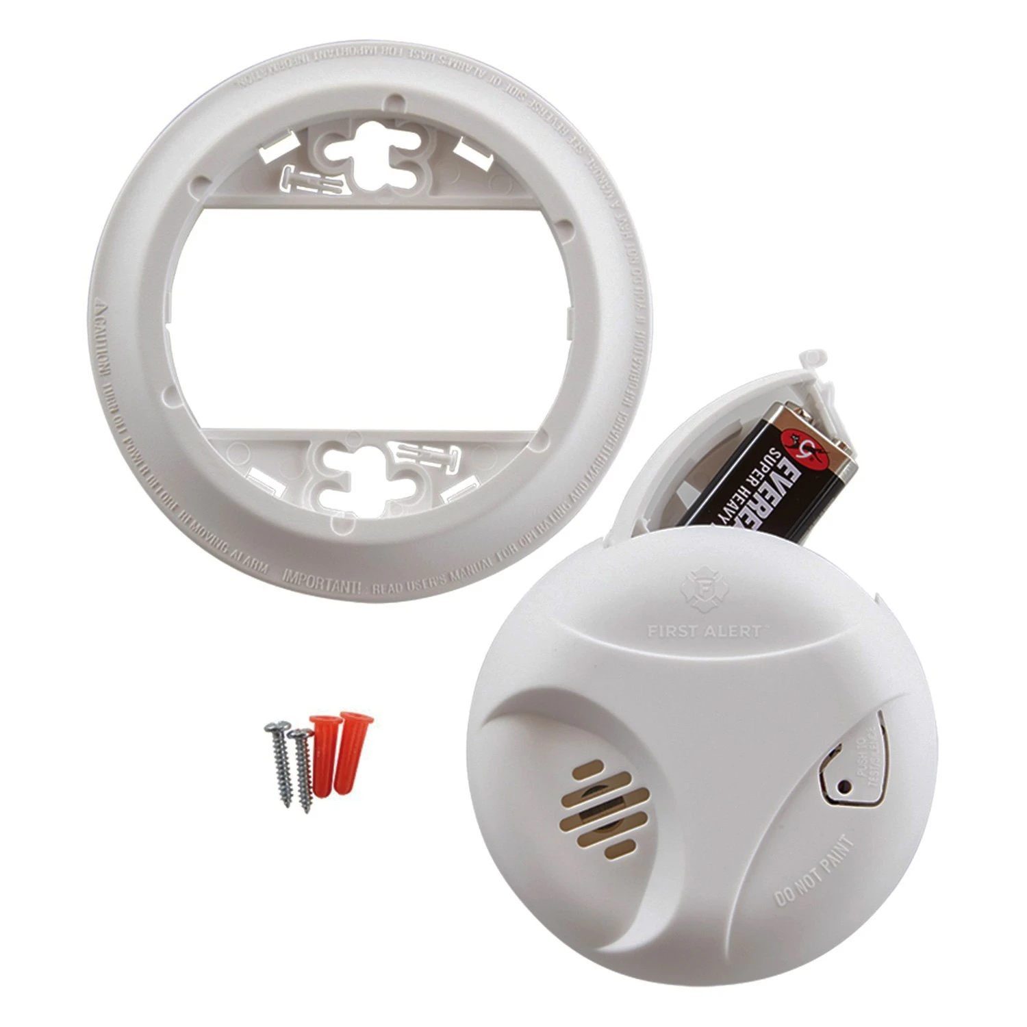 First Alert® - Basic™ Battery White Surface Mount Smoke Alarm - Image 7