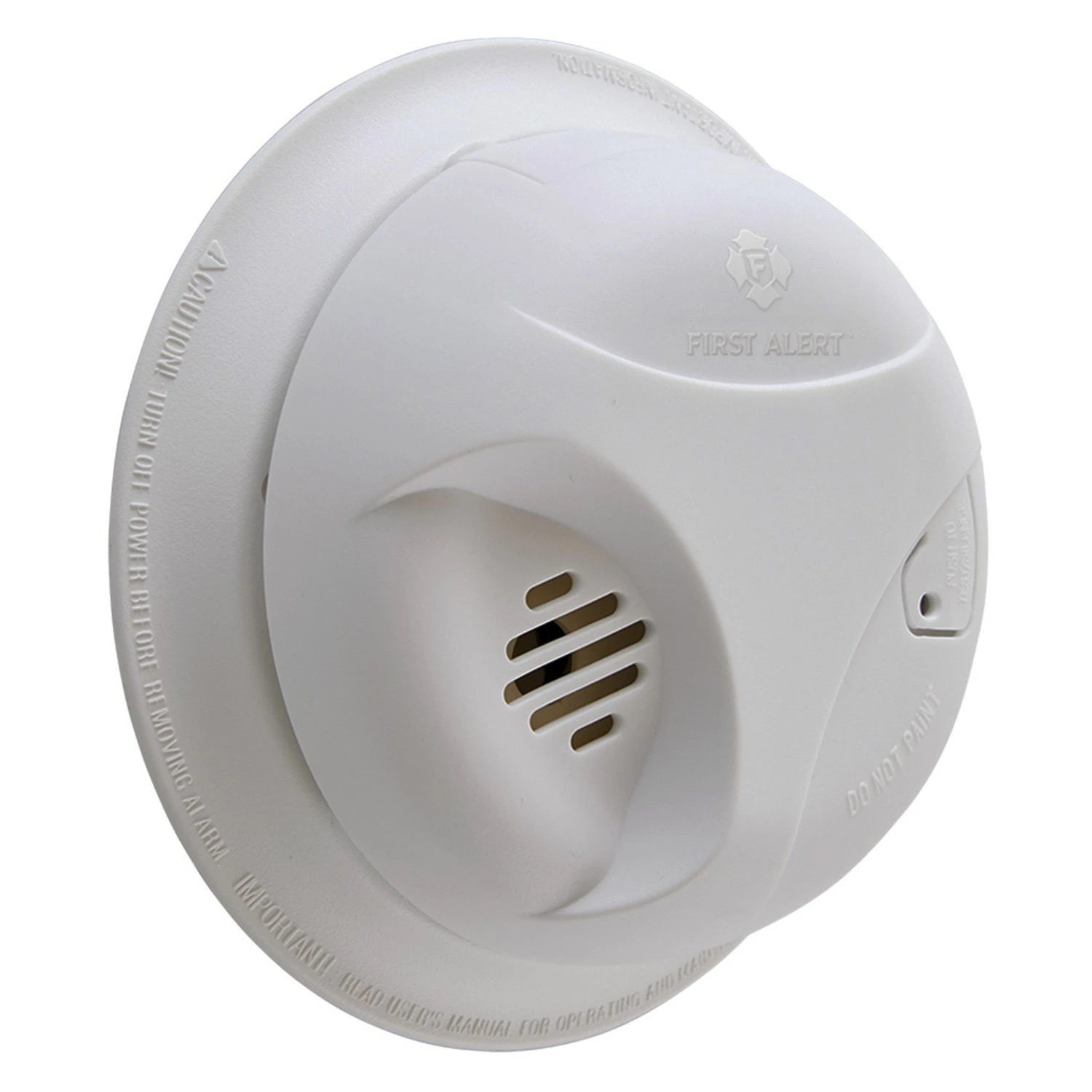 First Alert® - Basic™ Battery White Surface Mount Smoke Alarm