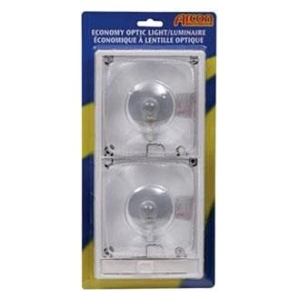 Arcon® - Economy Series Rectangular Surface Mount Incandescent Overhead Dome Light With Switch - Image 3