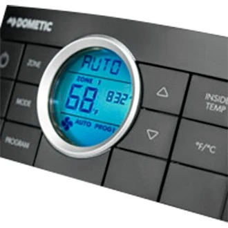 Dometic RV® 3314082.000 - CCC2™ Black Cool/Heat Pump Multi Zone Wall Thermostat - Image 3