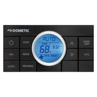 Dometic RV® 3314082.000 - CCC2™ Black Cool/Heat Pump Multi Zone Wall Thermostat