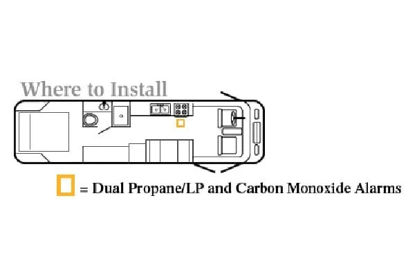 Safe-T-Alert® - 35 Series™ Flush Mount CO/LP Gas Alarm - Image 4