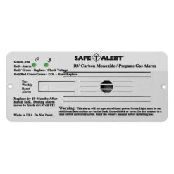 Safe-T-Alert® 35-742-WT - 35 Series™ White Flush Mount CO/LP Gas Alarm