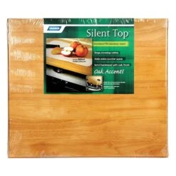 Camco® 43521 - Oak Accents Silent Top With Flexible Cutting Mat