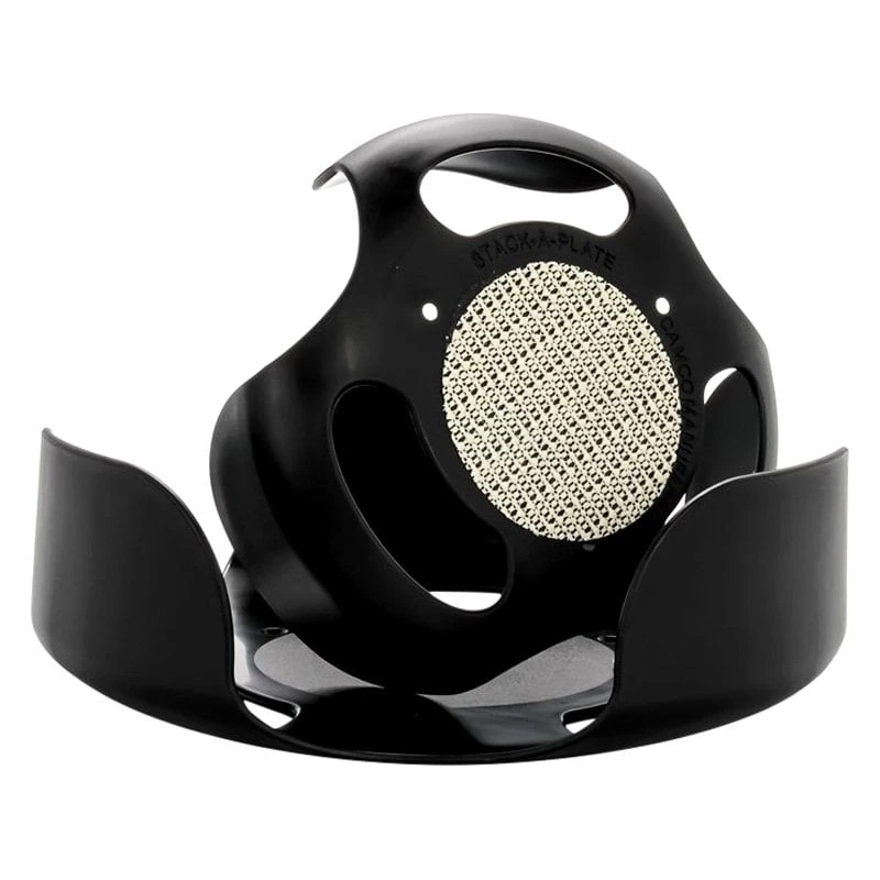 Camco® 43605 - Black Plastic Stack-A-Plate™ Stand Set - Image 3