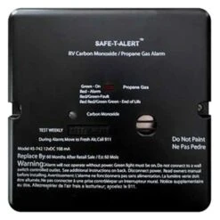 Safe-T-Alert® 45-742-BL - 45 Series™ Black Flush Mount Carbon Monoxide/Propane Alarm