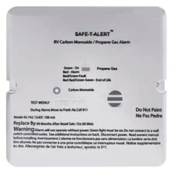 Safe-T-Alert® 45-742-WT - 45 Series™ White Flush Mount Carbon Monoxide/Propane Alarm