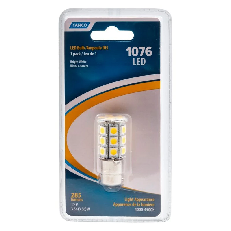 Camco® 54631 - BA15D Base 285 Lm Bright White LED Bulb (1139/1156) - Image 5