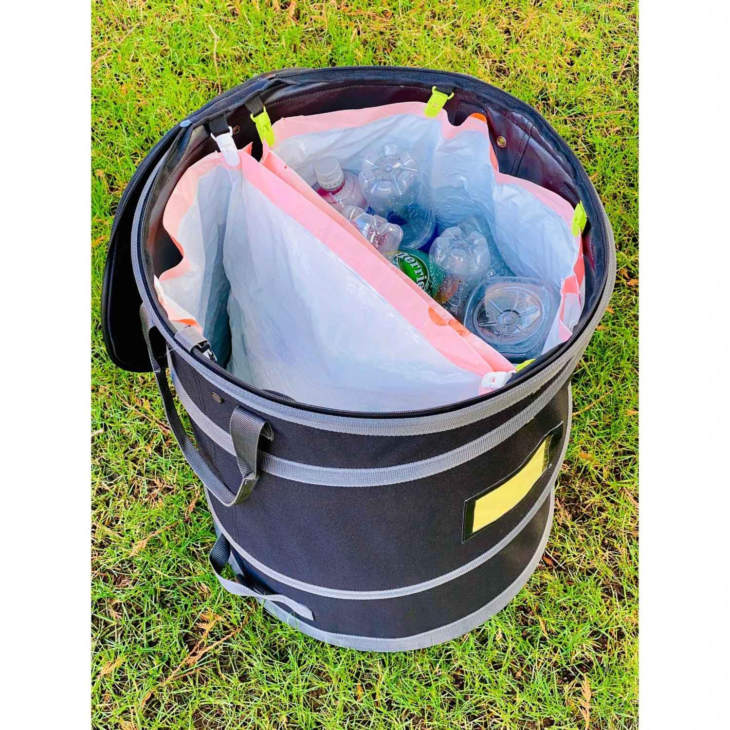 Trailersphere® - 2-In-1 Collapsible Bin Trash Can - Image 9