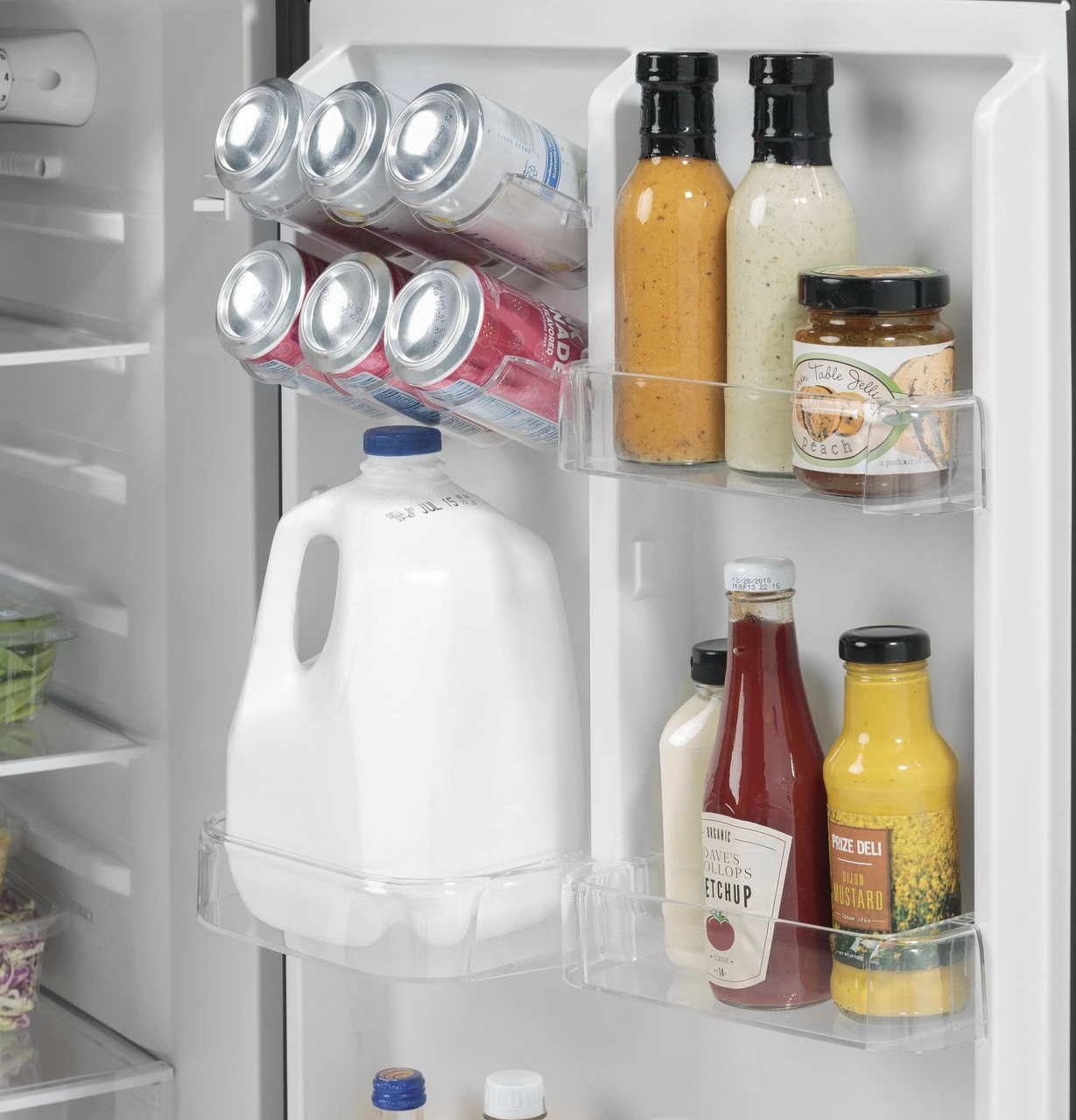 GE Appliances® - 9.8 Cu. Ft. 12 Volt DC Power Top-Freezer Refrigerator - Image 10