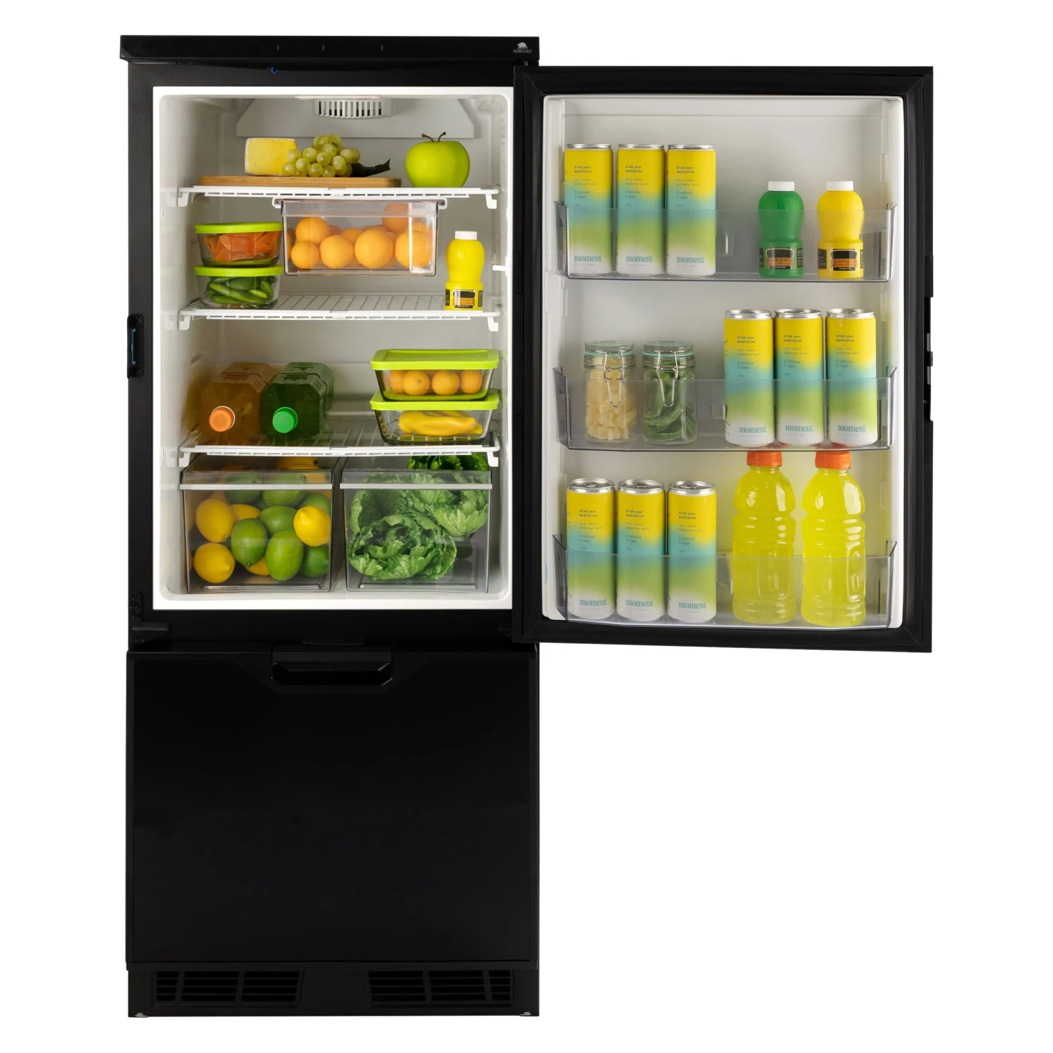 Norcold® - N2000 Series 6.2 Cu Ft Black DC Built-In Double Door RV Refrigerator & Freezer - Image 5