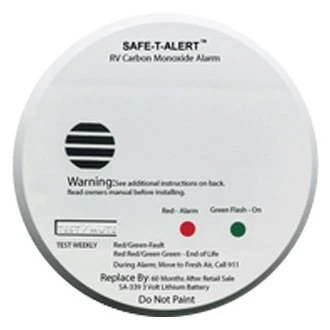 Safe-T-Alert® SA-339-WT - Battery White Surface Mount Carbon Monoxide Alarm