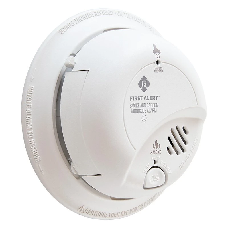 BRK® - Hardwired White Surface Mount Smoke/CO Alarm