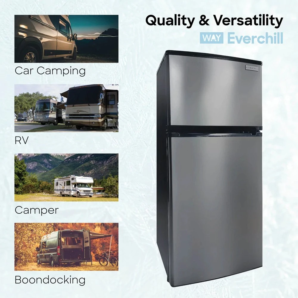 Way Interglobal® WD-127FDC/RHH - Everchill™ 4.5 Cu Ft 2 Doors Right Hand RV Refrigerator - Image 12